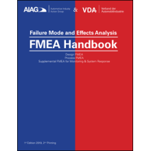AIAG & VDA FMEA Handbook, 1st Edition - 2019 2nd Printing July 2023